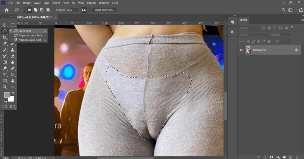 How to Fix a Camel Toe in Photoshop