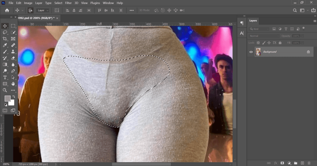 How to Fix a Camel Toe in Photoshop