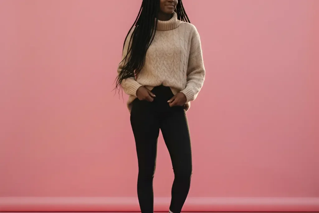 what to wear under see-through leggings