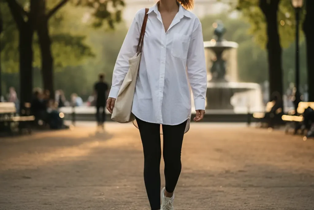 what to wear under see-through leggings