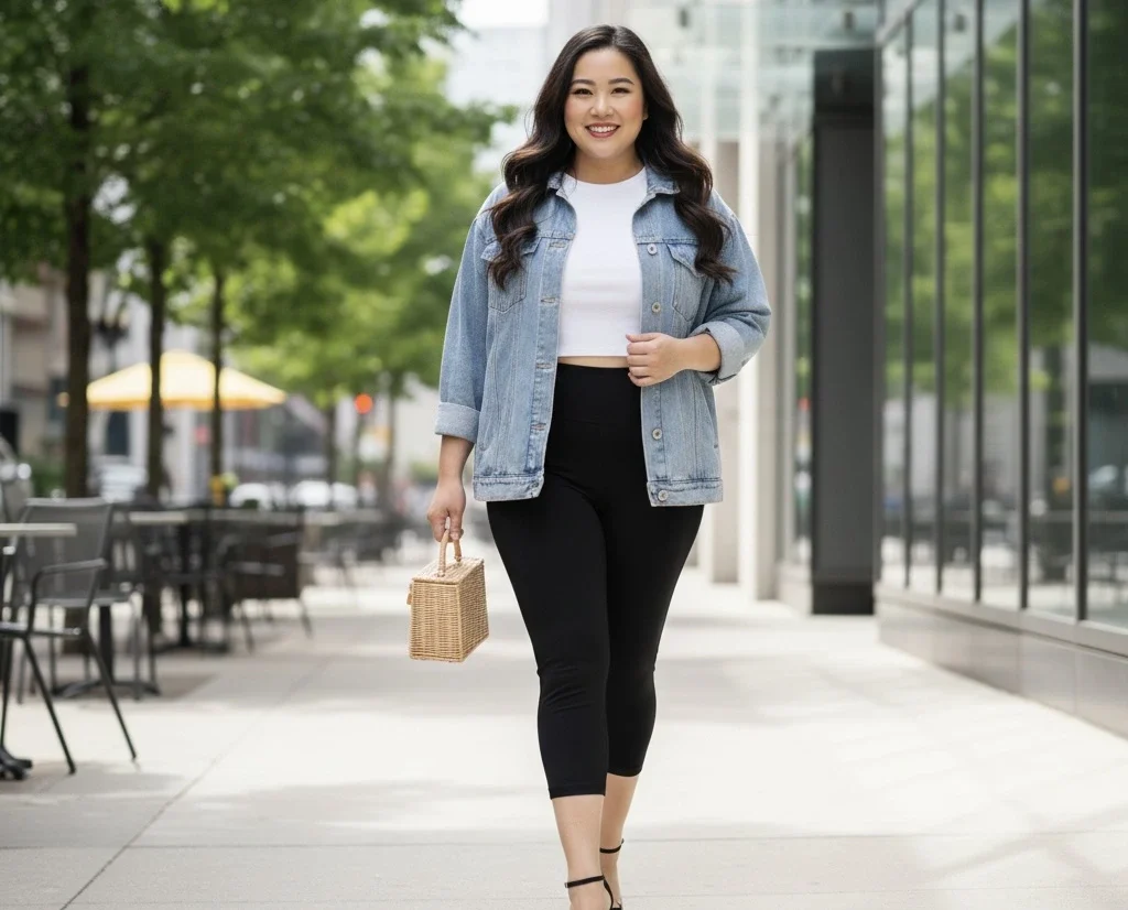 how to style yoga pants