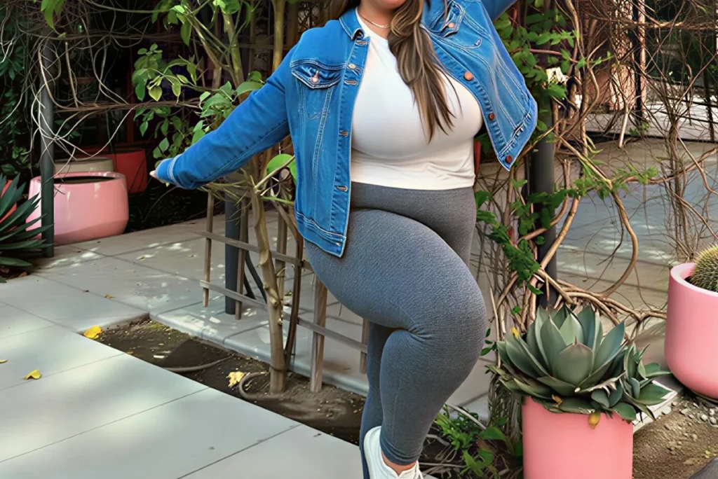 how to style leggings casually