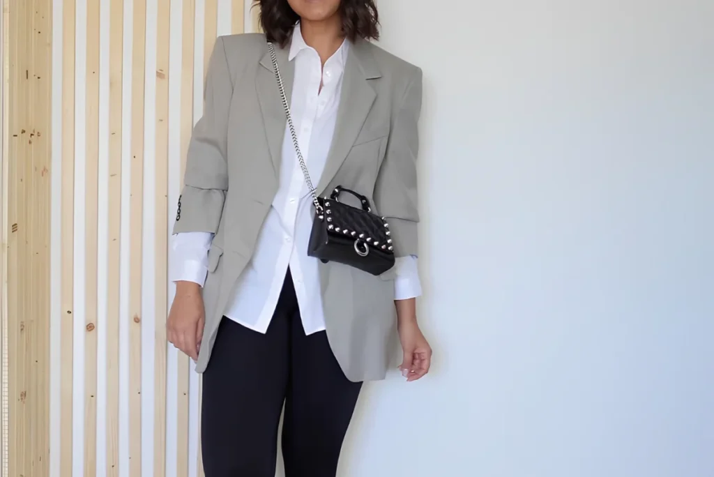 How to Style Leggings for Work