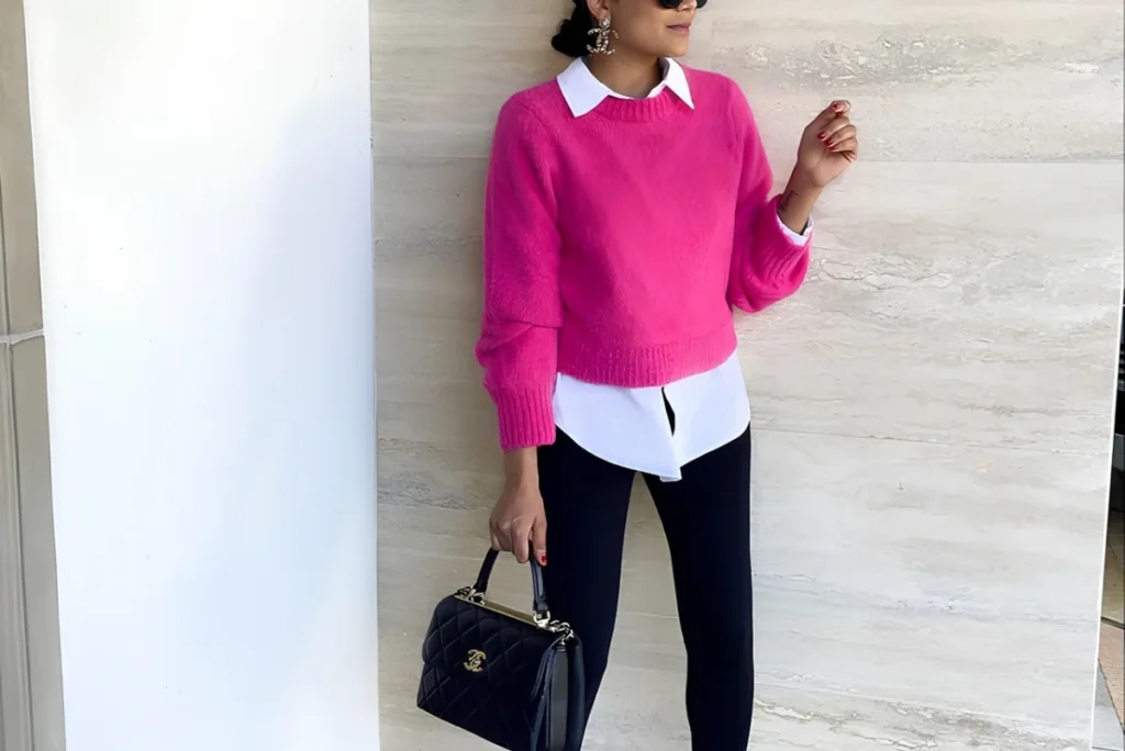 How to Style Leggings for Work
