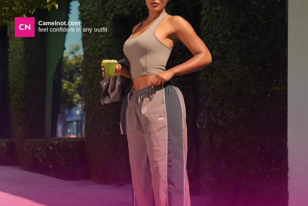 how to style matching workout sets