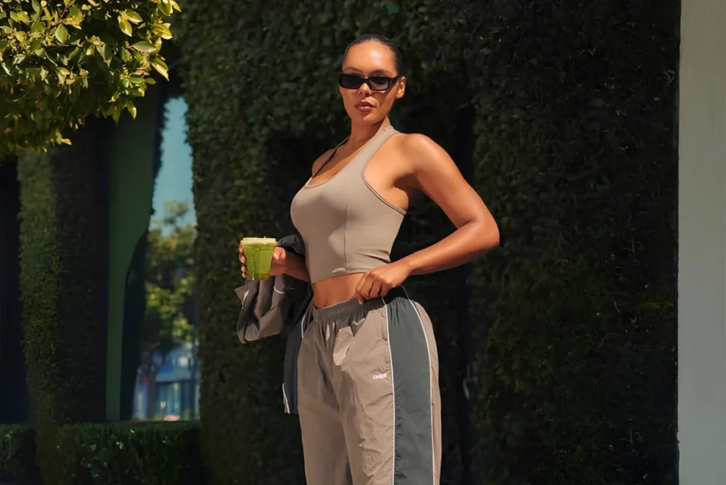 how to style matching workout sets