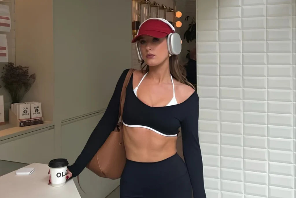 how to style matching workout sets